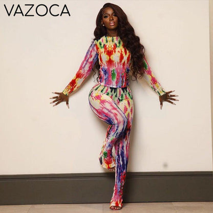 Mesh Tie Dye Stunning Set