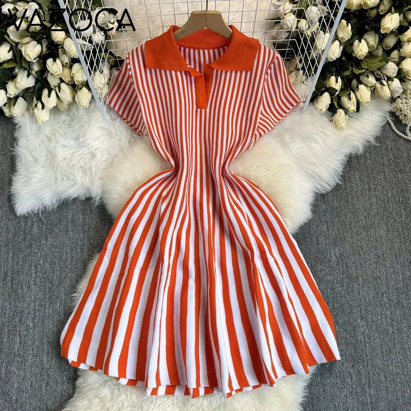 Vintage Knitted Mini Dress