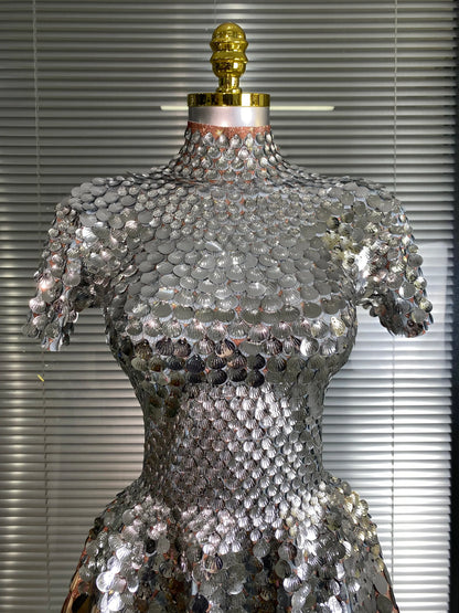 Life Of The Party Sequins Dress