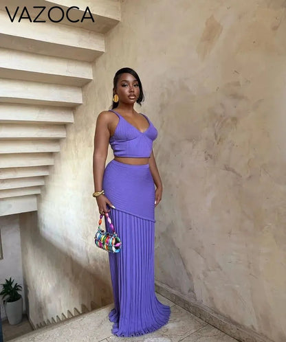 Alicia Maxi Skirt Set