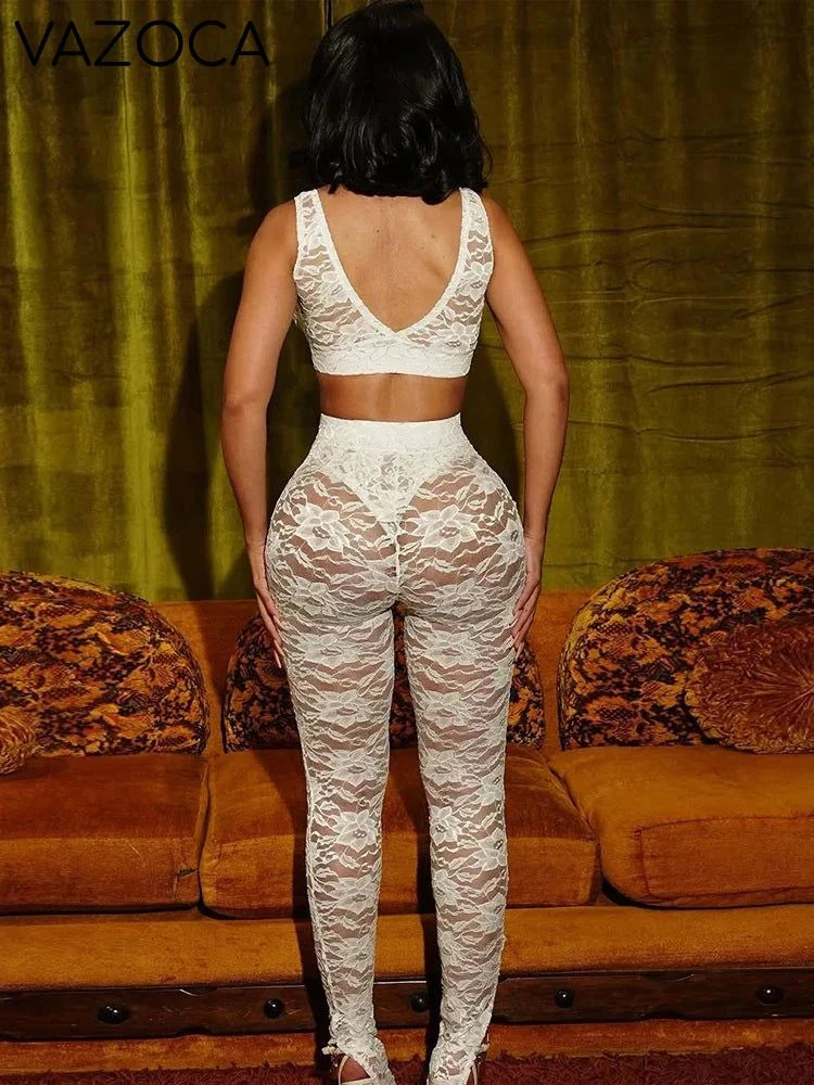 Tashay Mesh Leggings Set