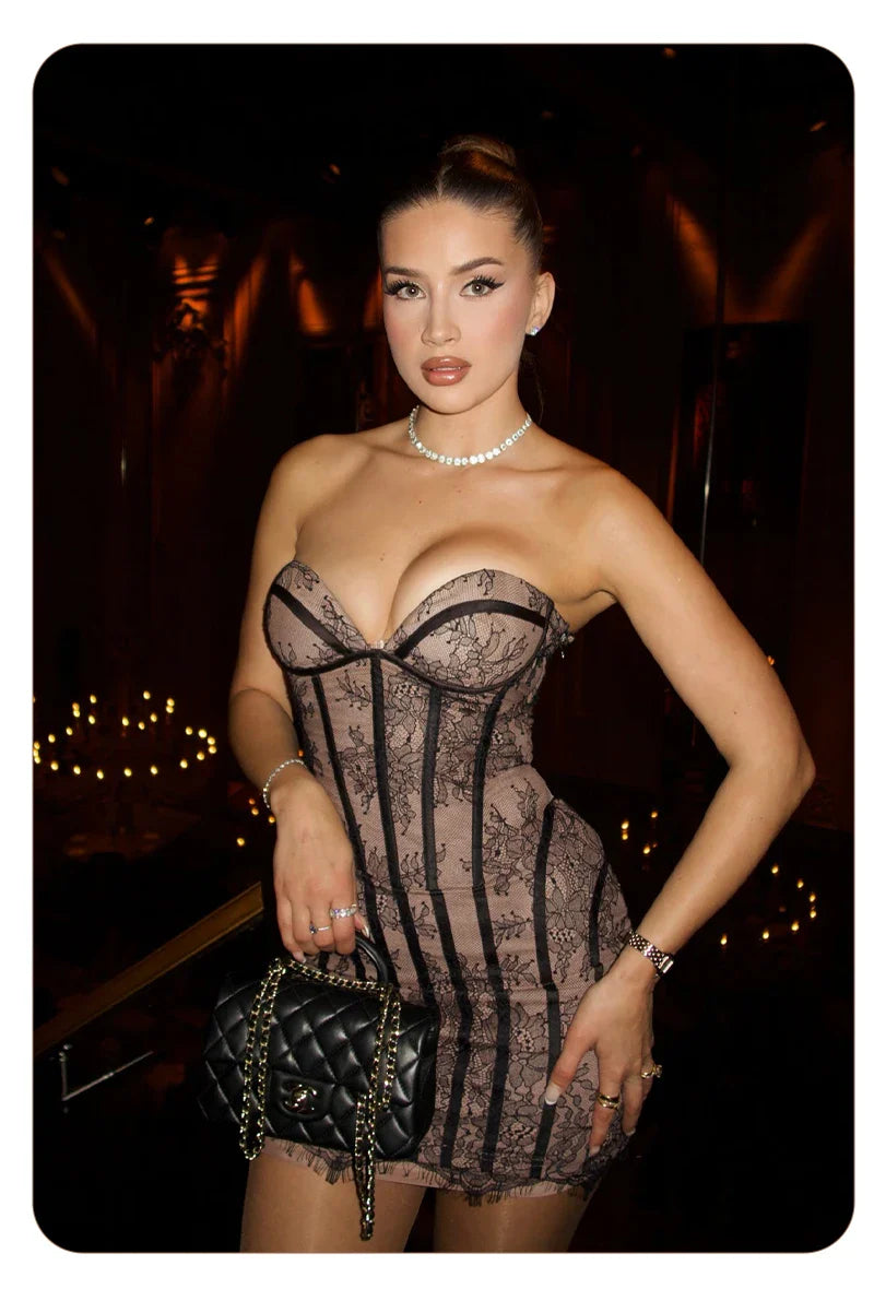Kerry Corset Bustier Maxi Dress