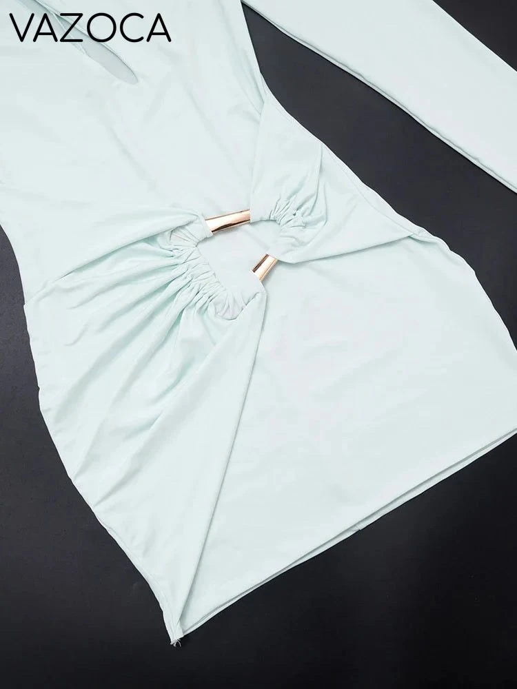 Anila Ruched Mini Dress