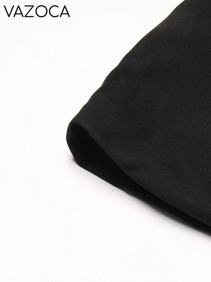 Notched Collar Belt Temperament Blazer