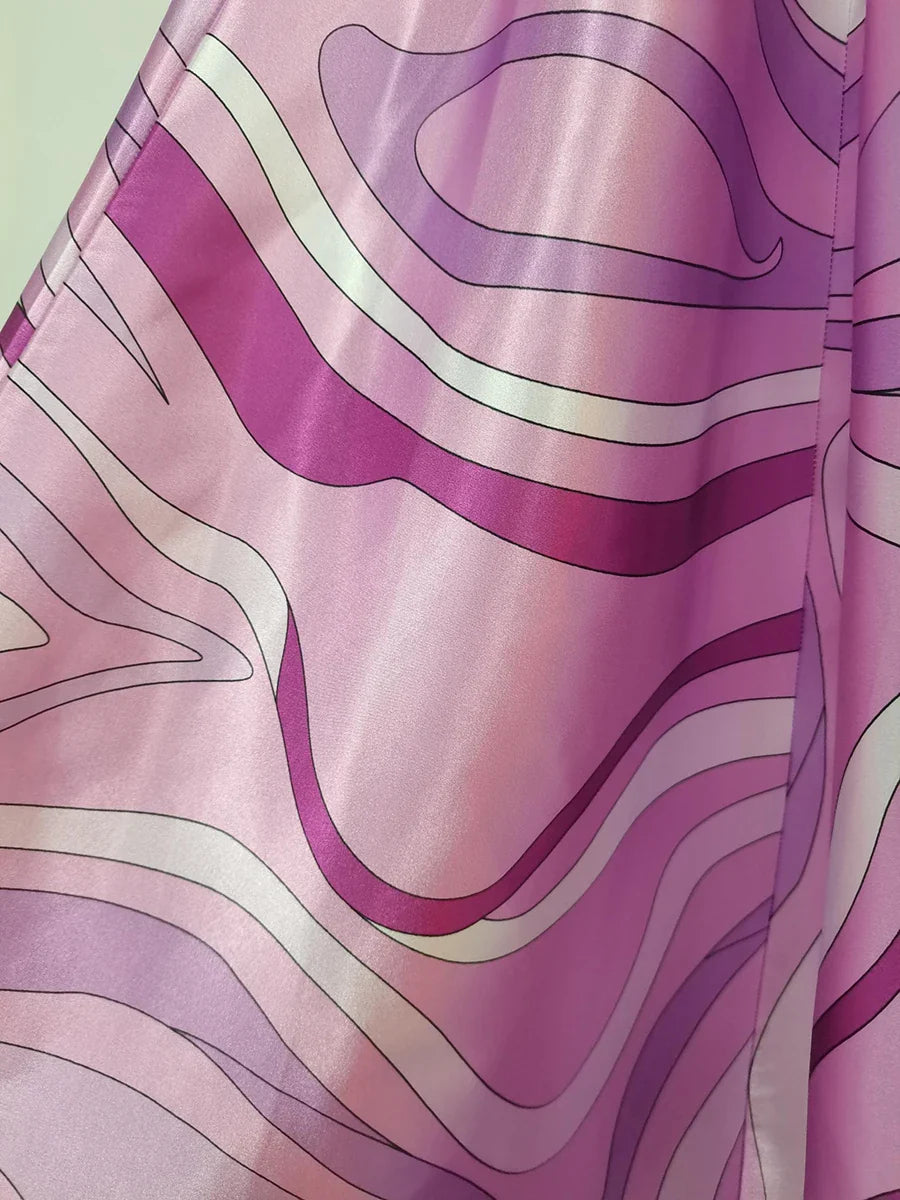Vintage Maxi Skirt Set