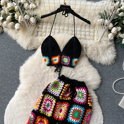 Geelee Crochet Pants Set