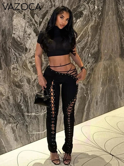 No Cuts Given Pants Set