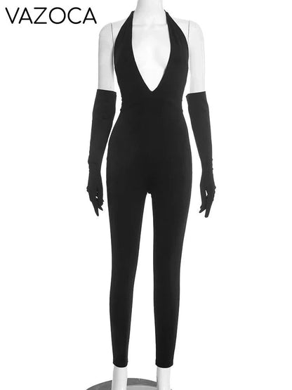 Shelli V-Neck Jumpsuit
