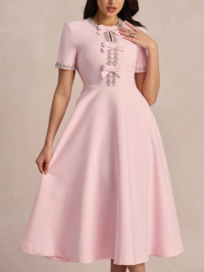 Mailka Elegant Midi Dress