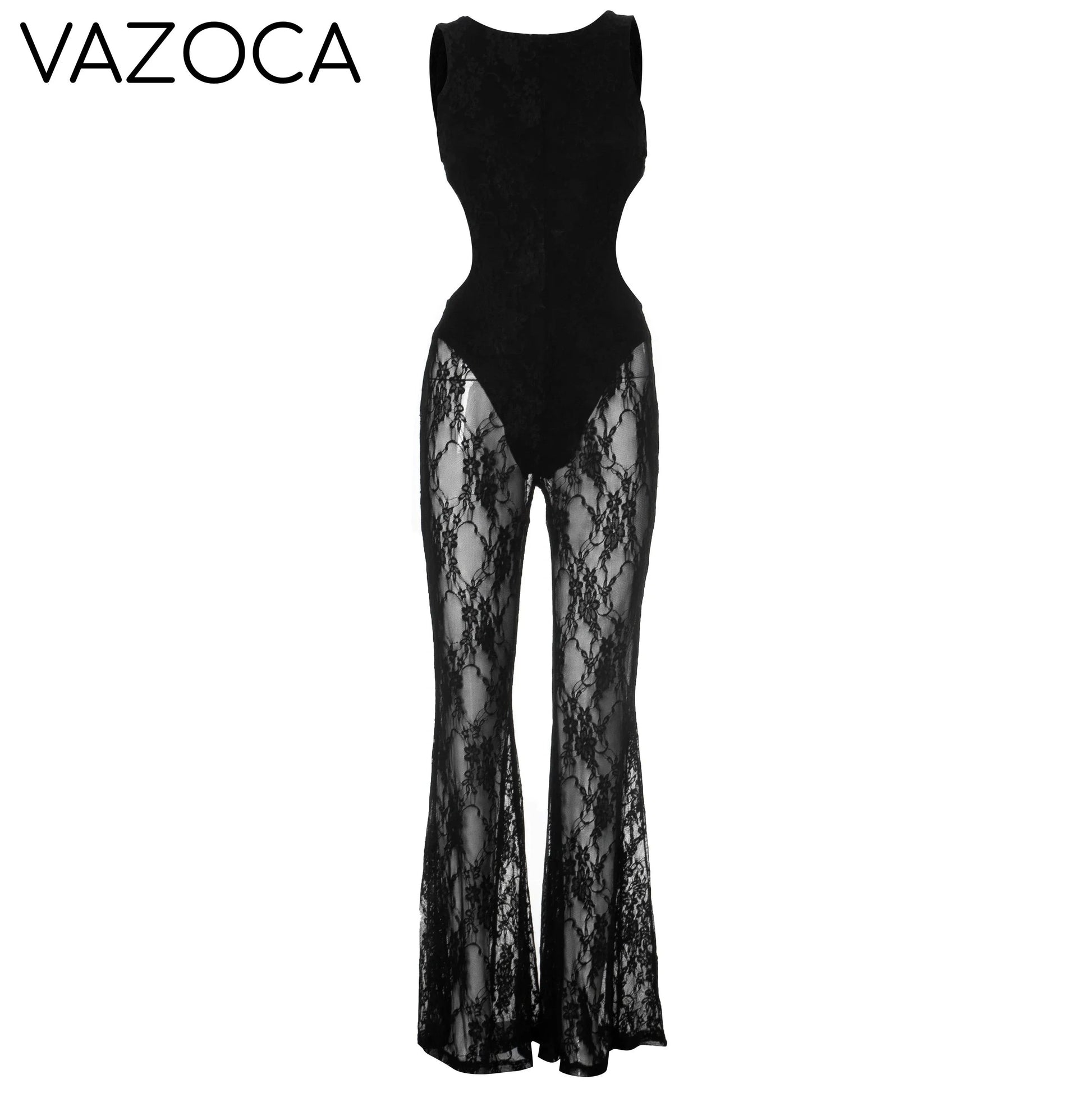 Melissa Mesh Jumpsuit