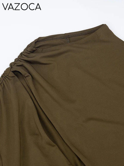 Anila Ruched Mini Dress