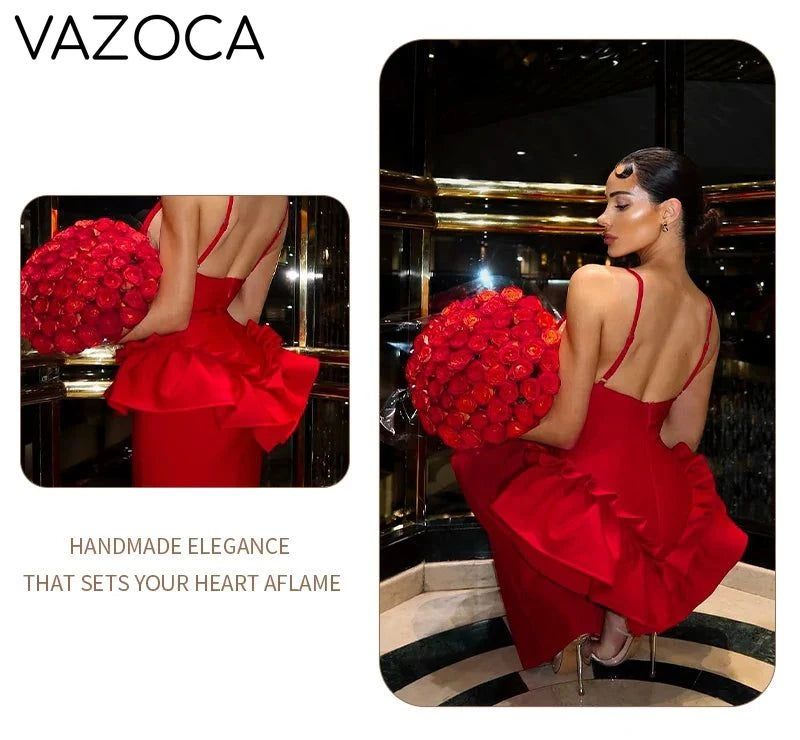 Huda Peplum Bandage Dress