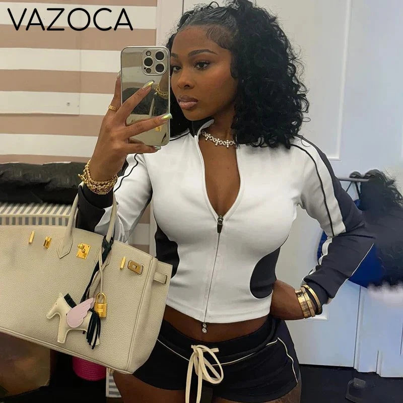 Sporty Chic Two-Piece Set