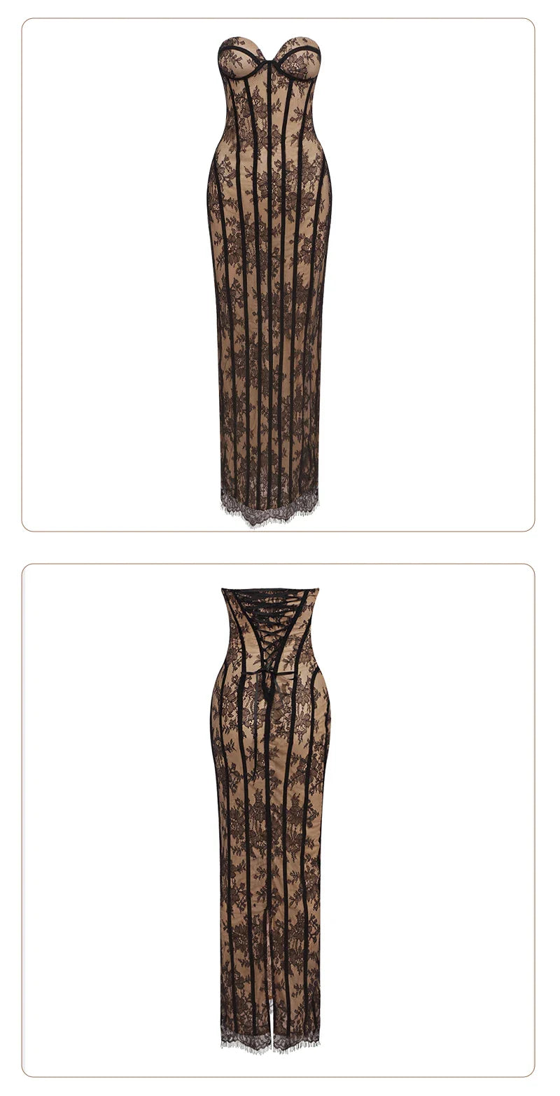 Kerry Corset Bustier Mini Dress