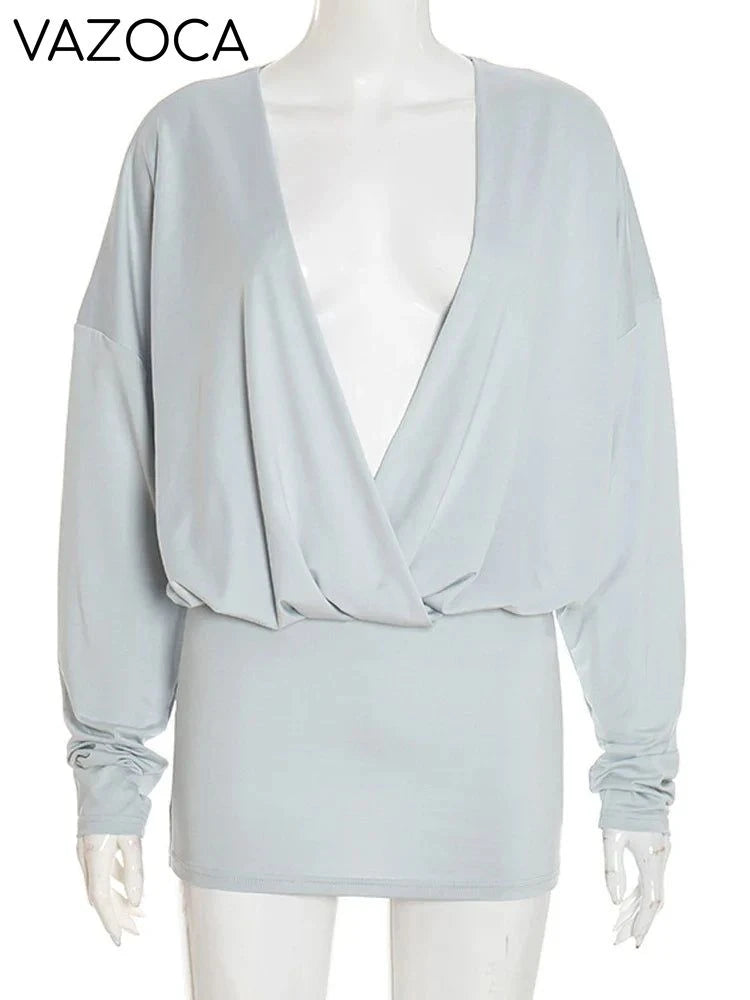 Nellie Ruched Mini Dress