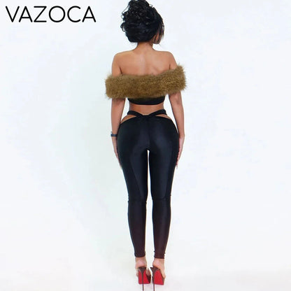 Faux Fur Cutout Set