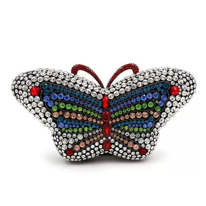 Luxury Butterfly Rhinestone Bag