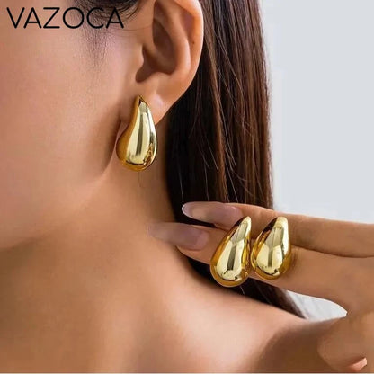 Chunky Vintage Drop Earring