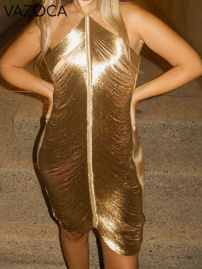 Silky Bodycon Dress