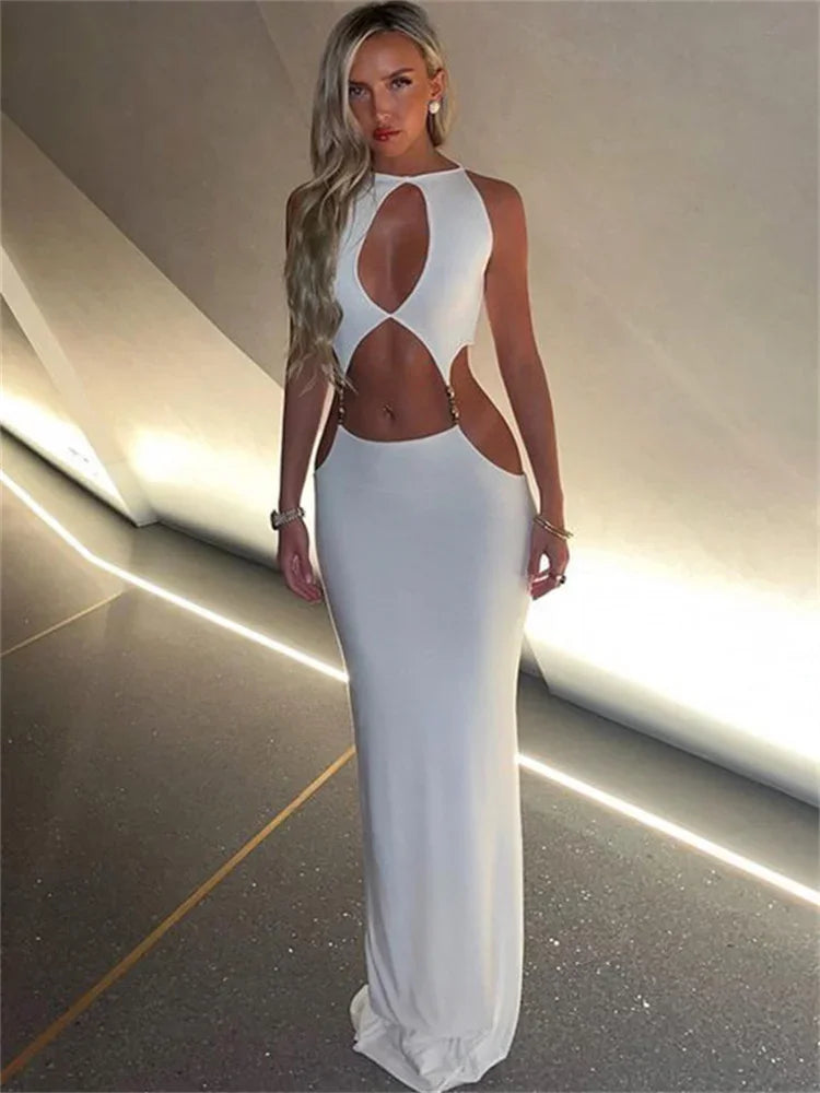 Maisha Backless Maxi Dress