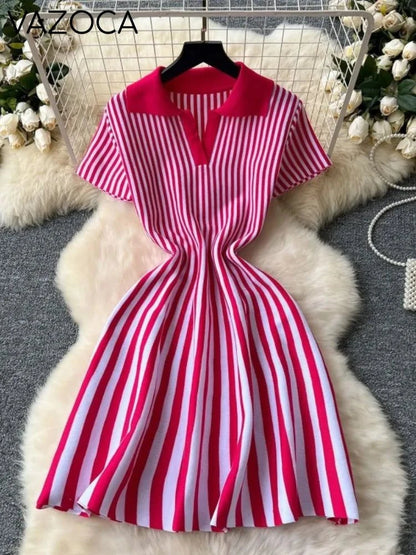 Vintage Knitted Mini Dress