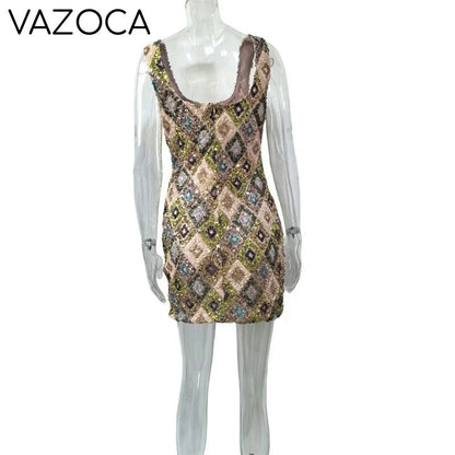 A Toi Sequin Mini Dress