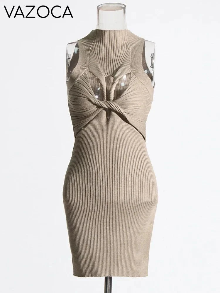 Dearra Knit Mini Dress