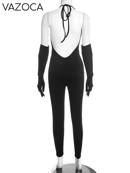 Shelli V-Neck Jumpsuit