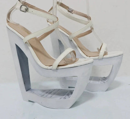 Stunt Queen Wedge High Heels