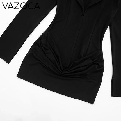 Mikayla Pleated Mini Dress