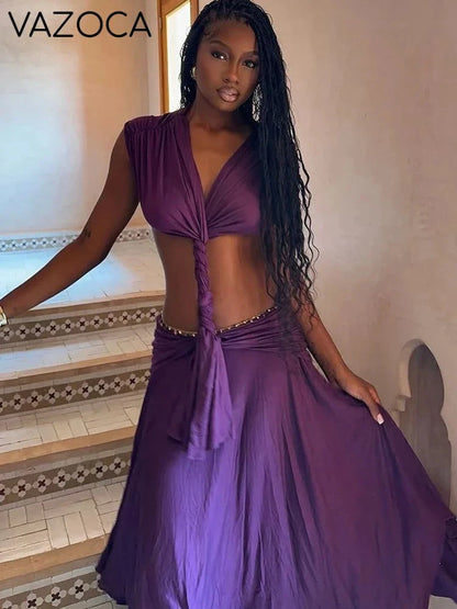 Tyra Backless Midi Dress