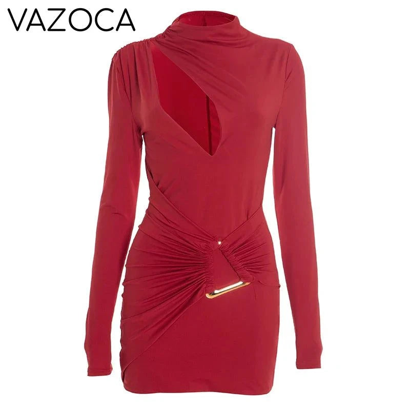 Anila Ruched Mini Dress
