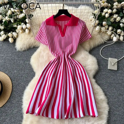Vintage Knitted Mini Dress