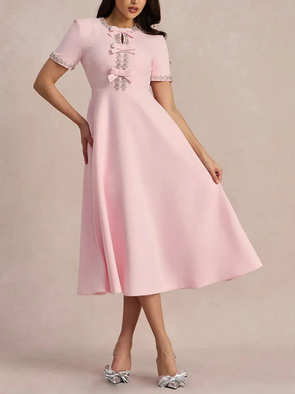 Mailka Elegant Midi Dress