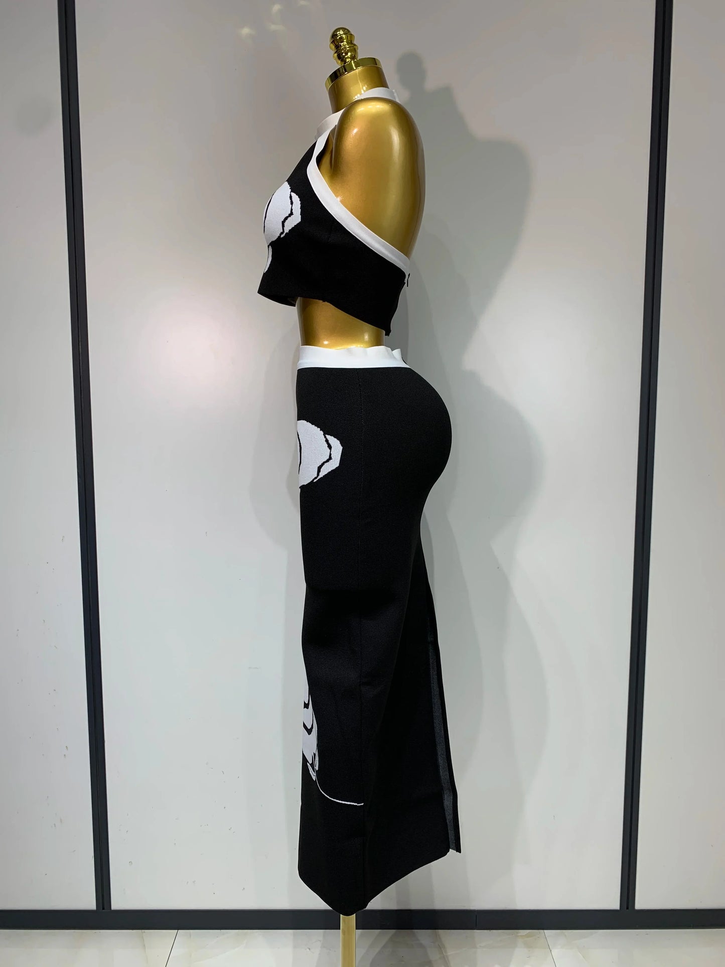Tanesha Bandage Skirt Set