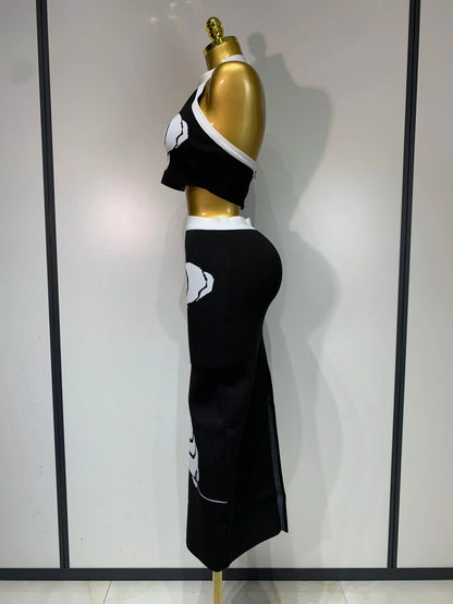Tanesha Bandage Skirt Set