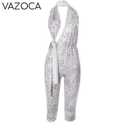 Evelyn Serpentine Print Jumpsuit