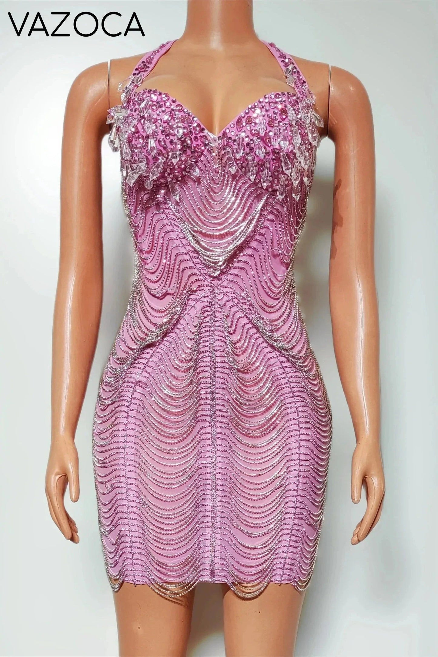 Suzann Luxury Diamond Dress dress F