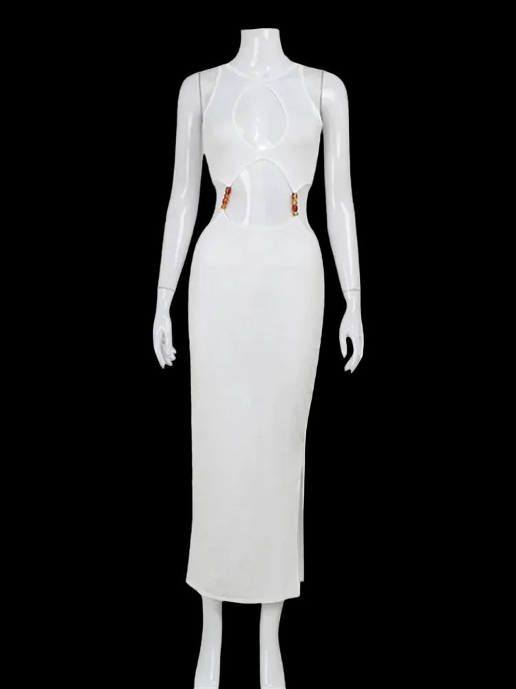 Maisha Backless Maxi Dress
