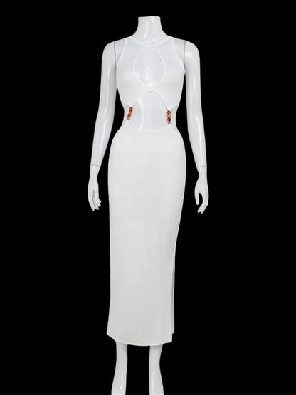 Maisha Backless Maxi Dress