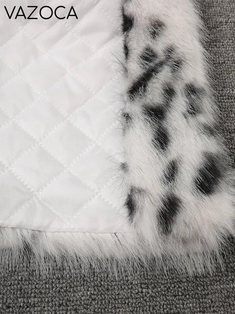 Opulent Fur Plush Coat