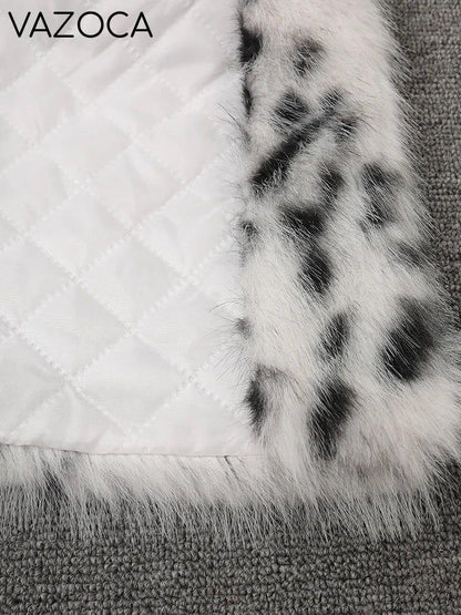 Opulent Fur Plush Coat