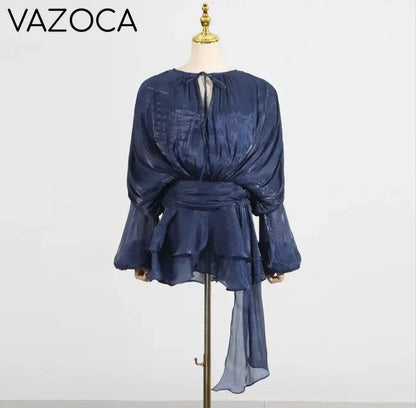 Maritza Tunic Mini Dress NAVY
