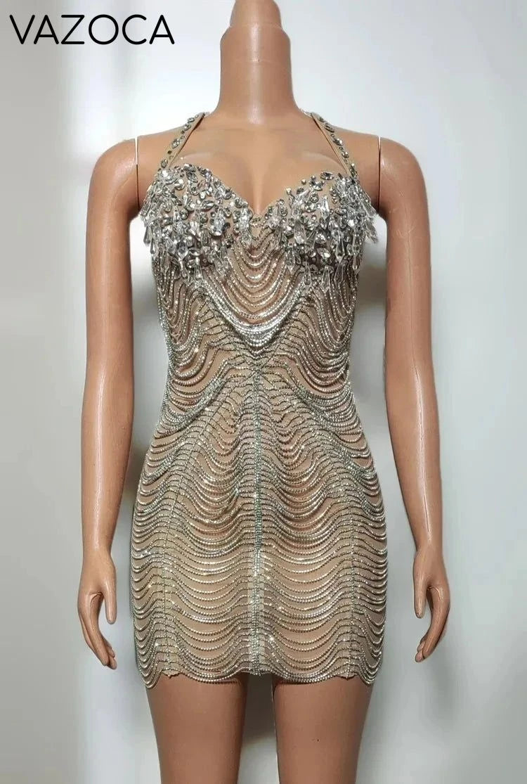 Suzann Luxury Diamond Dress dress I