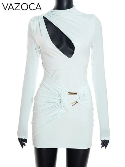 Anila Ruched Mini Dress