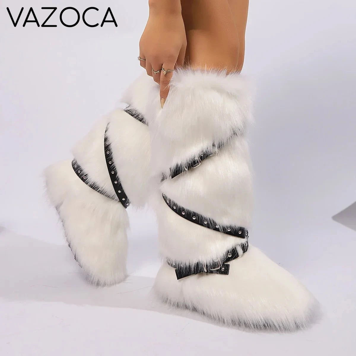 Plush Furry Boots