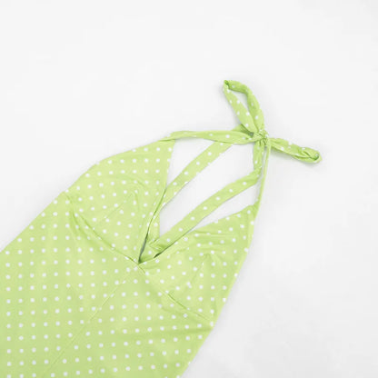 Polka Dot Ruffles Romper
