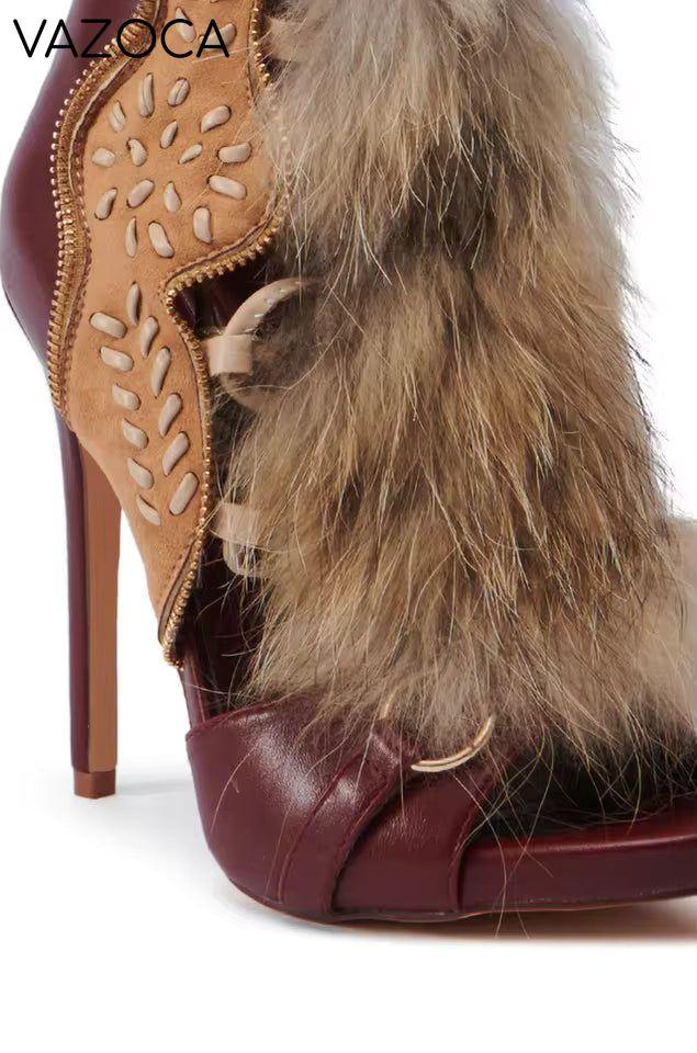 Vintage Fur Heels
