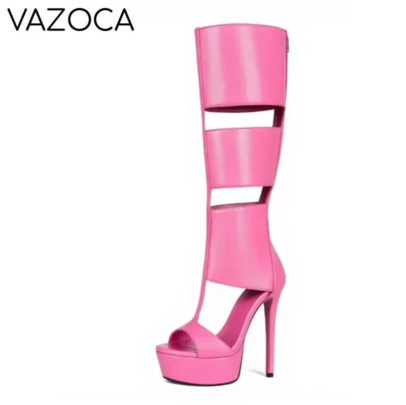 Icon Platform High Heel Boots