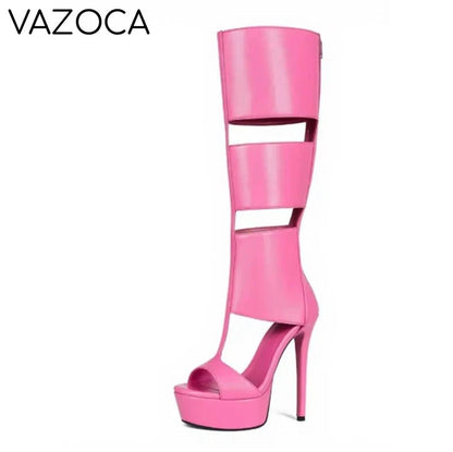 Icon Platform High Heel Boots